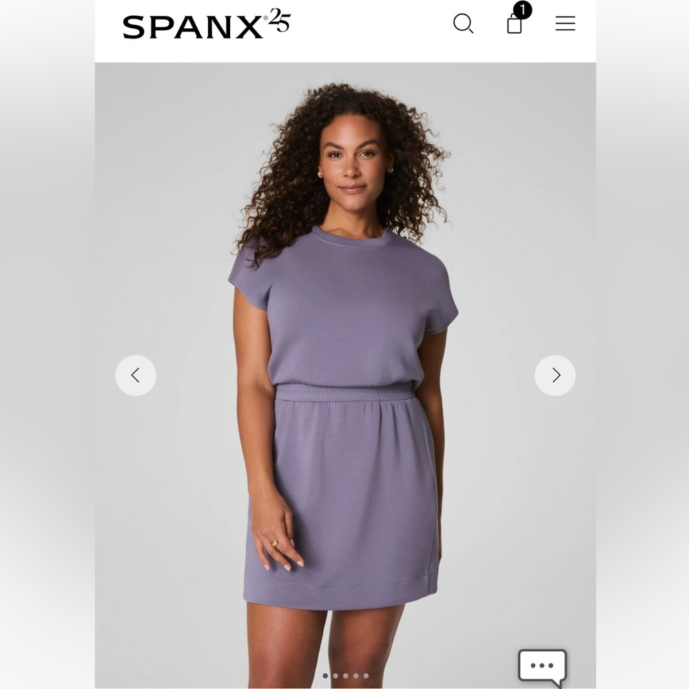 SPANX Women's Mini Dress in Fawn, S, Like New